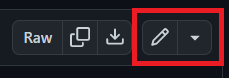Image of GitHub edit button